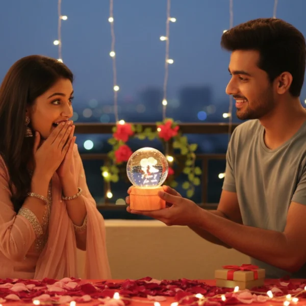 Perfect Date Night Gift - Glowing I Love You Crystal Night Light