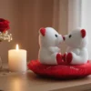 Romantic Kissing Teddy Bears – Cute I Love You Plush Gift